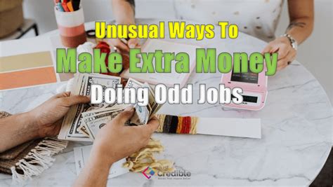 odd jobs from home|odd ways to make money.